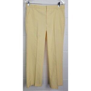 Vintage Sears Sportswear Mens Yellow Pants Trousers sz 32